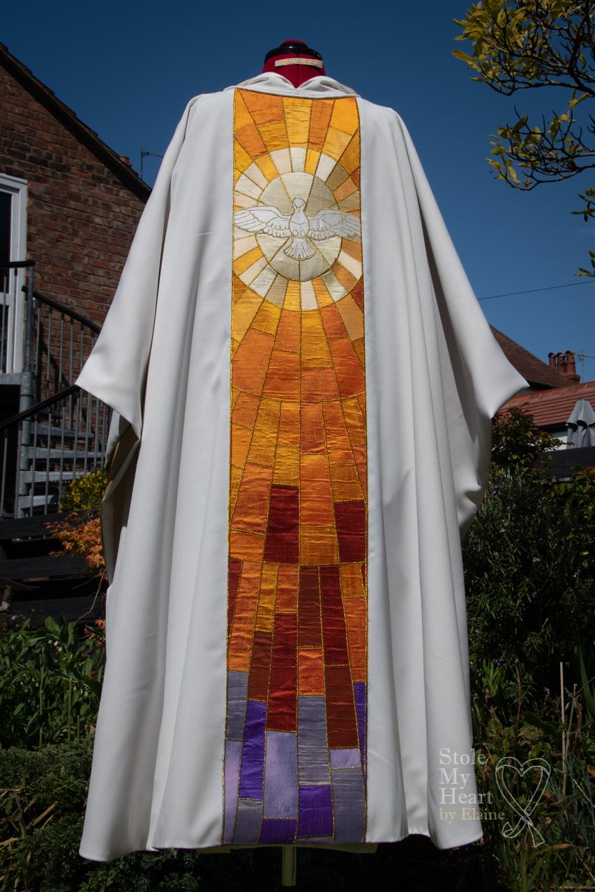 Dove and Candle Chasuable